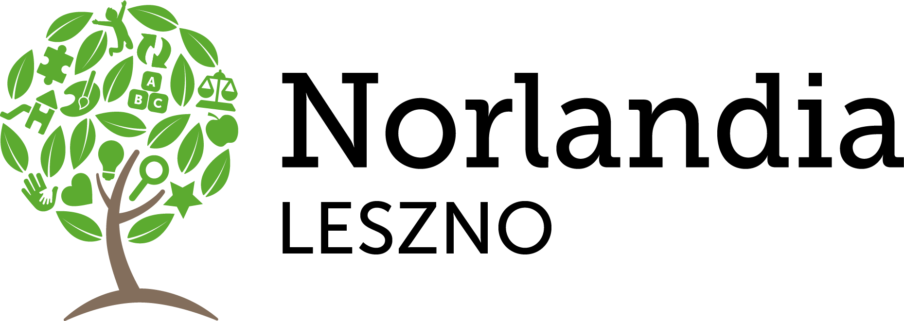 Norlandia Przedszkola Logo Horizontal LESZNO