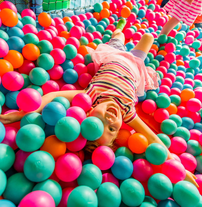 Girl Play Balls