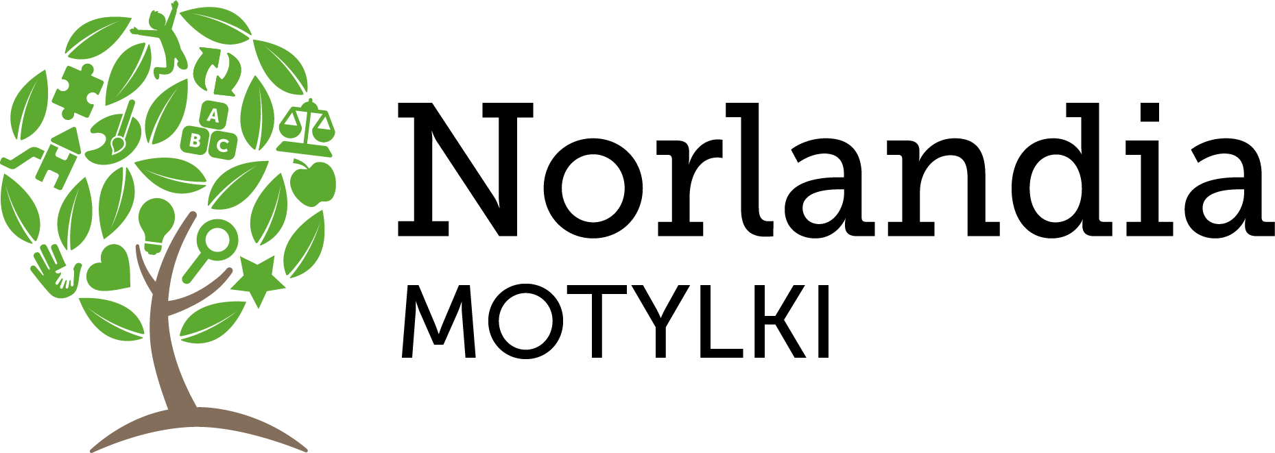 Norlandia Przedszkola Logo Horizontal MOTYLKI
