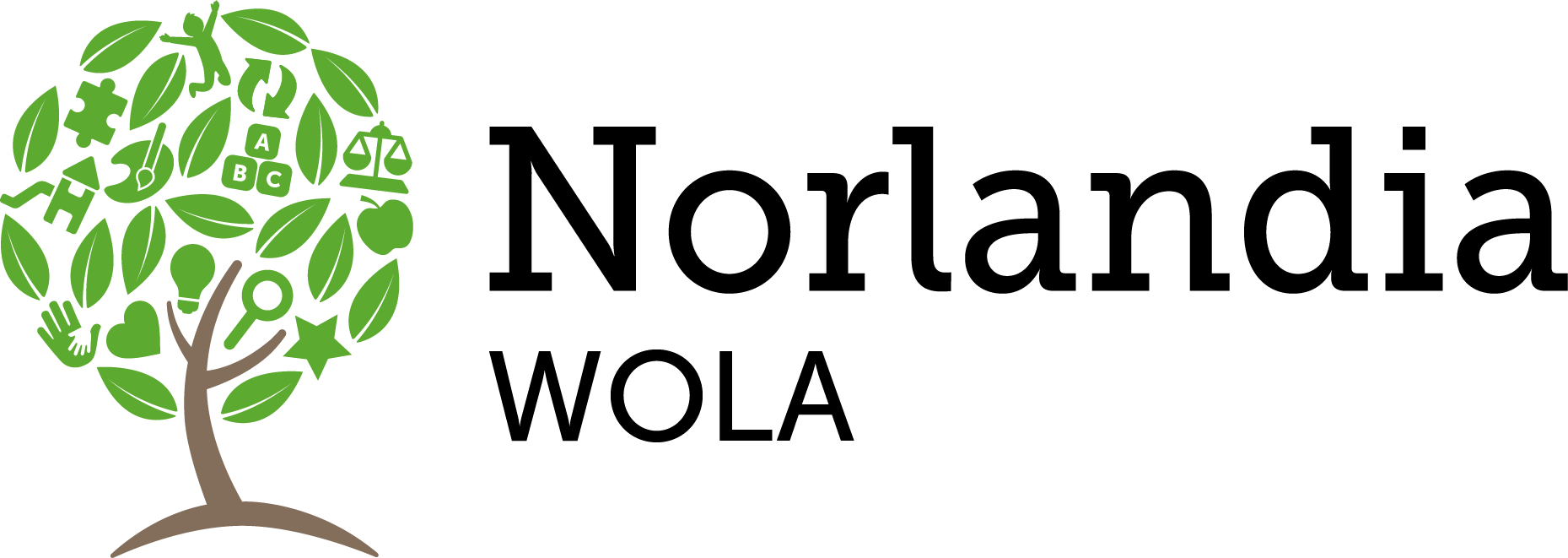 Norlandia Przedszkola Logo Horizontal WOLA